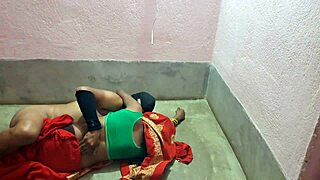 Indian Housewife’s Suhaagraat Turns Dirty with Sexy Black BDSM Play!