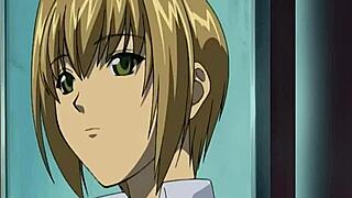 Lesbians with superpowers in an anime porn video