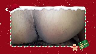 Anal sex on Christmas Eve with a Brazilian hunk
