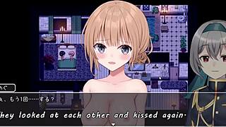 Married wife Megu's corruption in a translated anime game