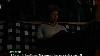 Free Will 48: Busty 3D anime game with comments
