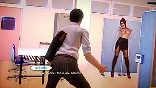 Waifu Academy Features Rechel in 18 Nude Scenes During Sexy Gameplay.