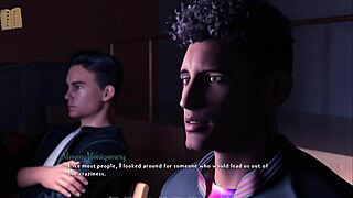 A curvy 3D game with anime-style visuals and a porn game storyline
