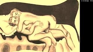 Erotic illustrations from the past