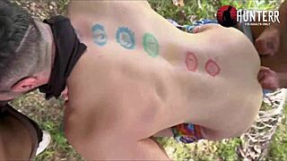 Gringo Surubao Relishes Brazilian Cocks in Public Park
