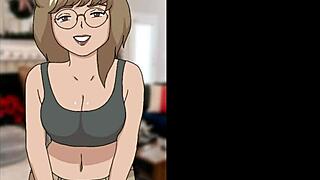 Christmas hentai video features anime porn with cartoon sex scenes