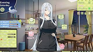 Harem of sexy teens in Summer Clover hentai game