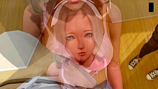 3D animated game with beautiful women and clothes ripping