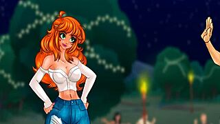 3D animated Uni days: Lingerie and Boobs Galore