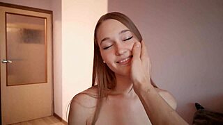 Beautiful stepsister gives great blowjob and fuck in doggy style after failing exam