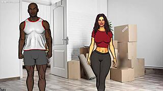 Cheating Wife Craves Black Cock in 3D Porn Game
