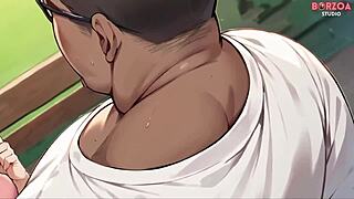 Gay guy meets innocent blonde for lollipop and more