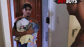 POV gay video with my naughty neighbor
