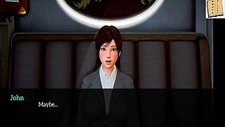 3D animated erotic game with small breasted girls