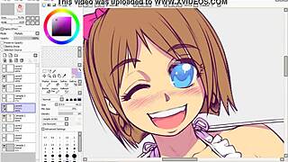 Hentai speed art – Part 3: Focus on flats and shading