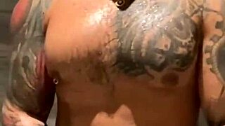 Muscle BBC Gay Viktor Rom Strokes Solo Outdoors