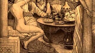Explore steamy vintage erotic illustrations with retro charm