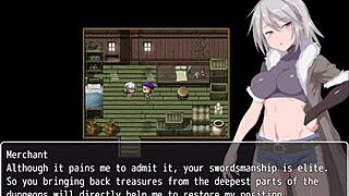 Outdoor anime porn with humiliation and exhibition in Labyrinth Town