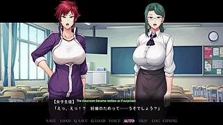 saimin seishidou secret lesson with oribe mafuyu and mikage yuuki in wild japanese group action. wanna play along?