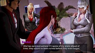 The Academy 204 walkthrough with PC gameplay and visual novel elements