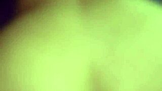 unfaithful blonde milf chats on phone during sexy massage