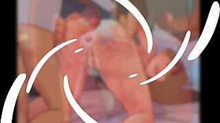 the best cumshots in naughty home animation with wild hentai facials