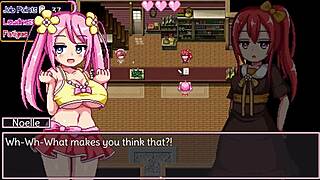Noelle's third attempt at playing part 3 of the English version of the game with pixel art