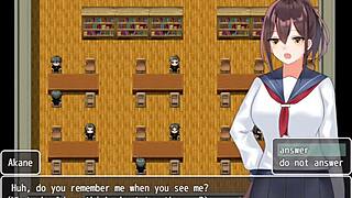 The class president's bold move in the library