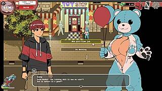 Yoga instructor gets a milking good time in hentai game
