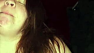Big white pregnant woman enjoys rough sex and moans out loud