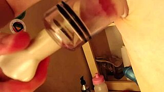 Big beehive dildo and nipple suckers in BDSM fun