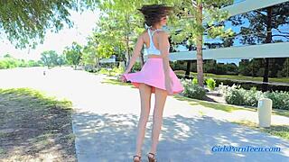 Hot Roxanna from FTV Girls Enjoys Cute Teen Outdoor Fingering