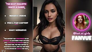 Beautiful women in lingerie in a series of photos created with the help of artificial intelligence