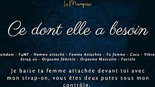 A French femdom couple humiliates her and that is what she needs