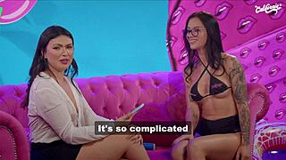 Two beautiful women pleasure themselves and each other in California