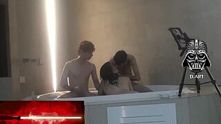 wanna join us for a wild threesome at motel hidro pt1?
