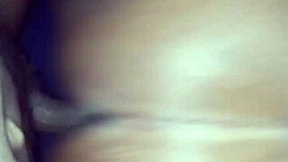 Big ass homemade brunette gets doggy style sex