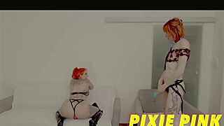 Alexxa Vice, Pixie Pink action