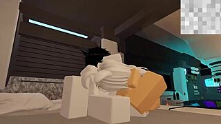 Getting fucked by a random guy in Roblox 02, damn it’s wild 😂