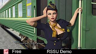 3D adult film with a retro Soviet theme