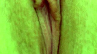 Close up of a MILF's orgasmic pantie break is solo pleasure
