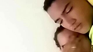 A sensual couple enjoying intimate moments in bed