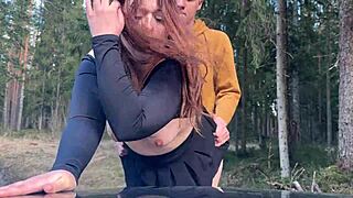 Wow, a park walk turned into banging a stranger! 😍