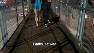yo, Paolla hotwife got wild with a BBC in public!
