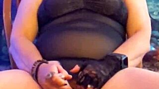 hotwife steffi celebrates birthday with steamy pussy dancing on october 13.