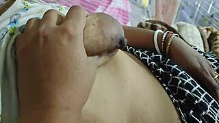 Hey, watch this Desi housewife getting naked for wild sex now!