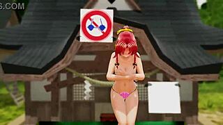 i’m lovin’ this naked girl dancin’ with big tits outdoors!