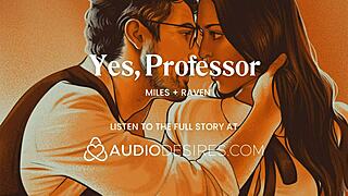 Professor dominated by naughty student