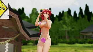 i’m lovin’ this naked girl dancin’ with big tits outdoors!