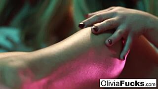 Damn, Olivia teasing sexy in the shower!